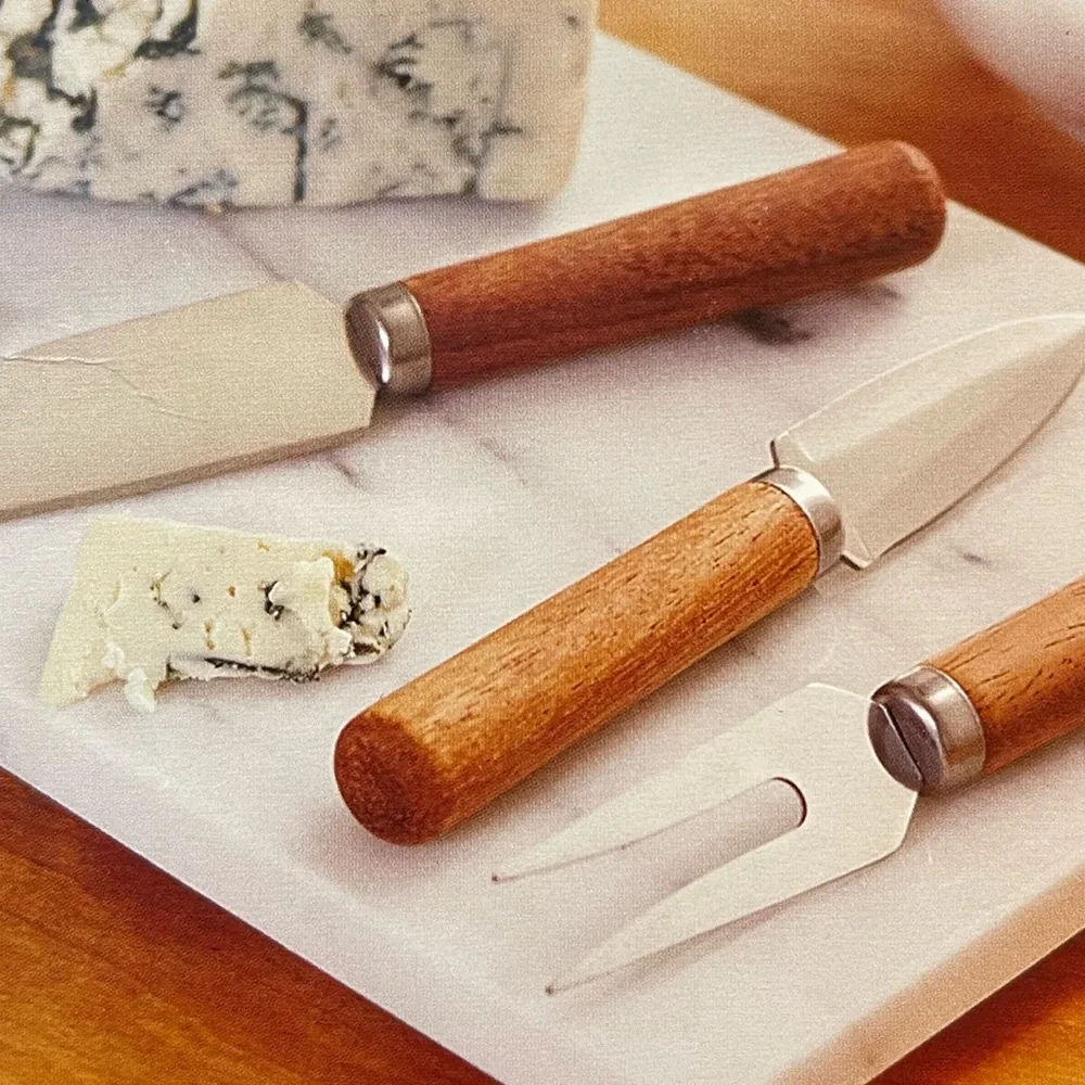 Ironwood Acacia Cheese Knives
